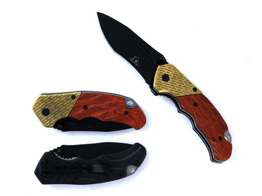 Falcon 7 3/4" Spring Assisted Pocket Knife KS8608GD